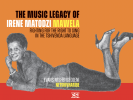 Orange and red cover of the book titled 'The Music Legacy of Irene Matodzi Mawela: Fighting for the Right to Sing in the Tshivenda Language'